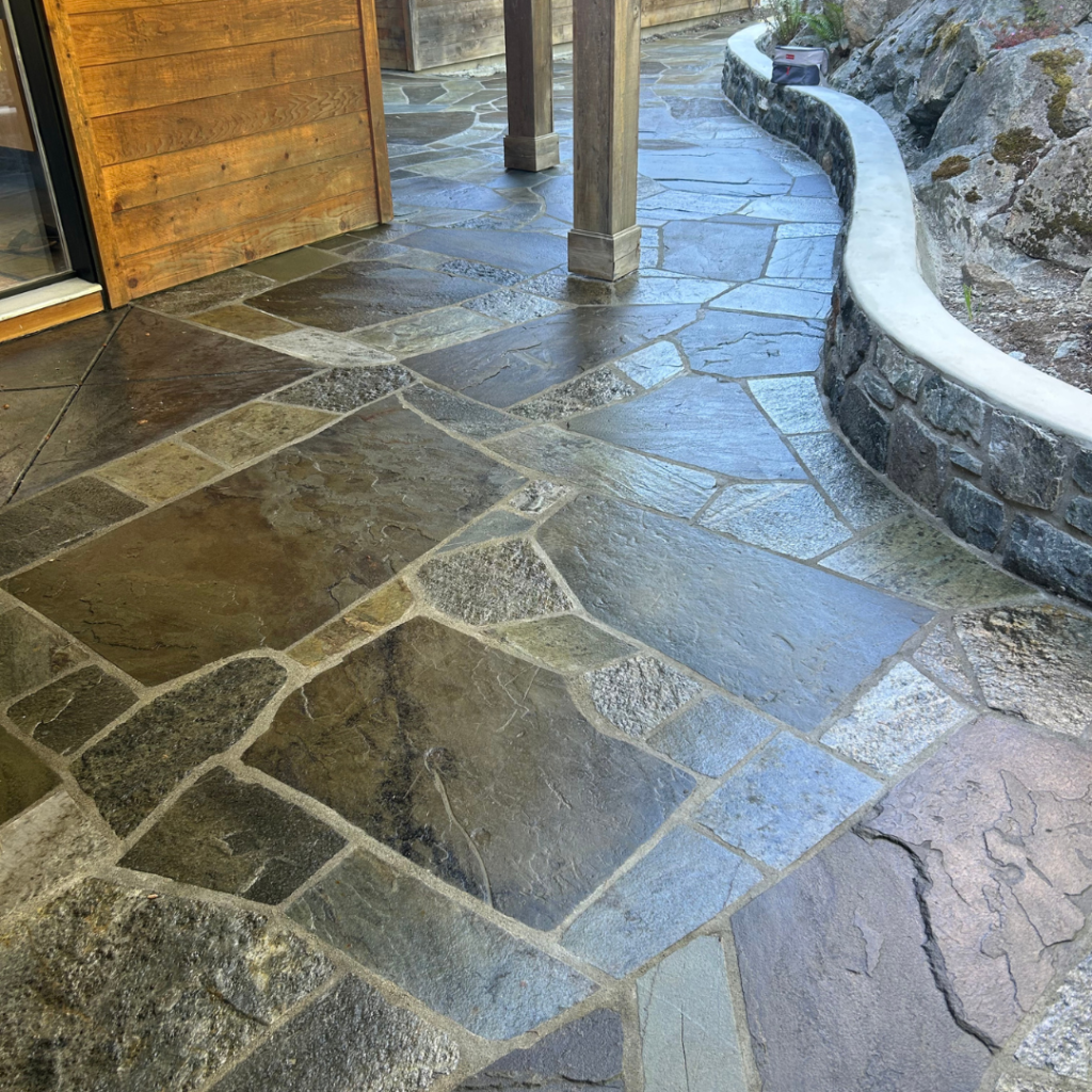 CBS Masonry patio walkway